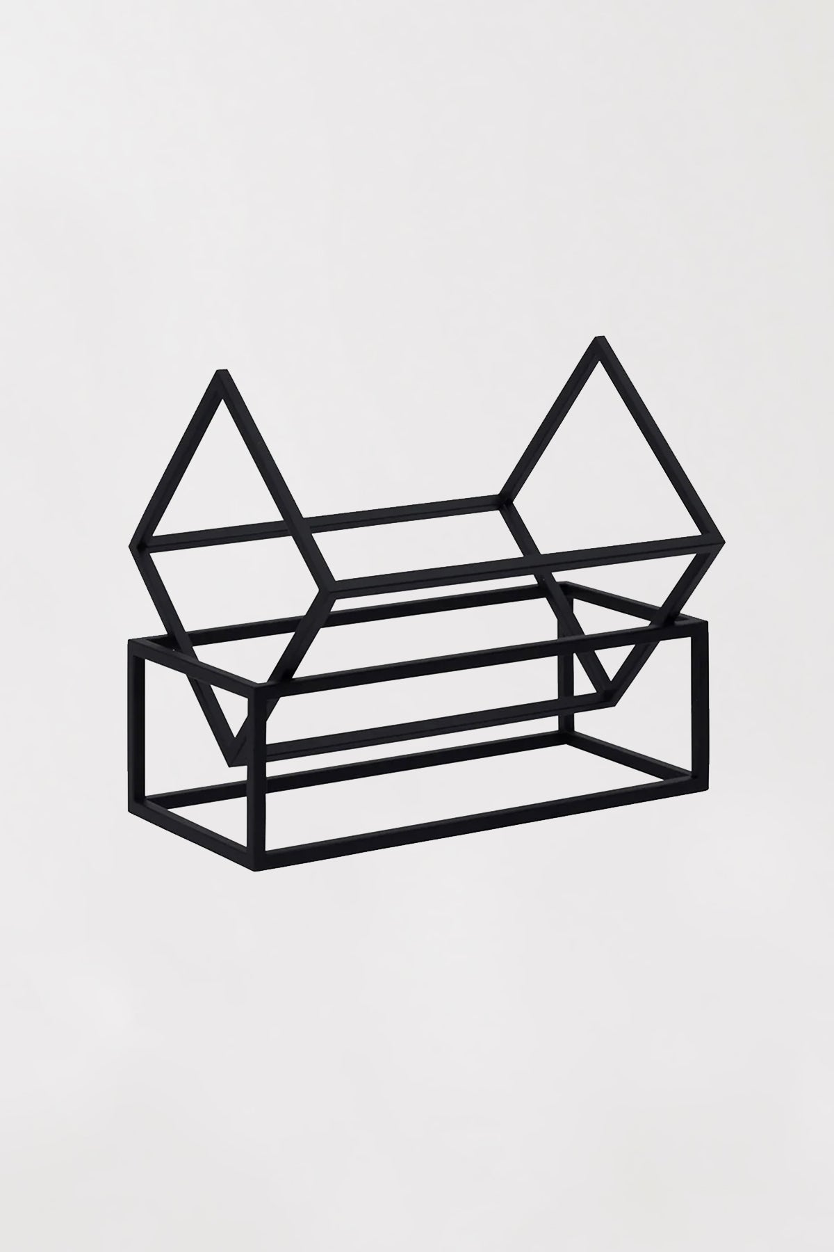 KATI ÇELİK DEKOR KİTAPLIK