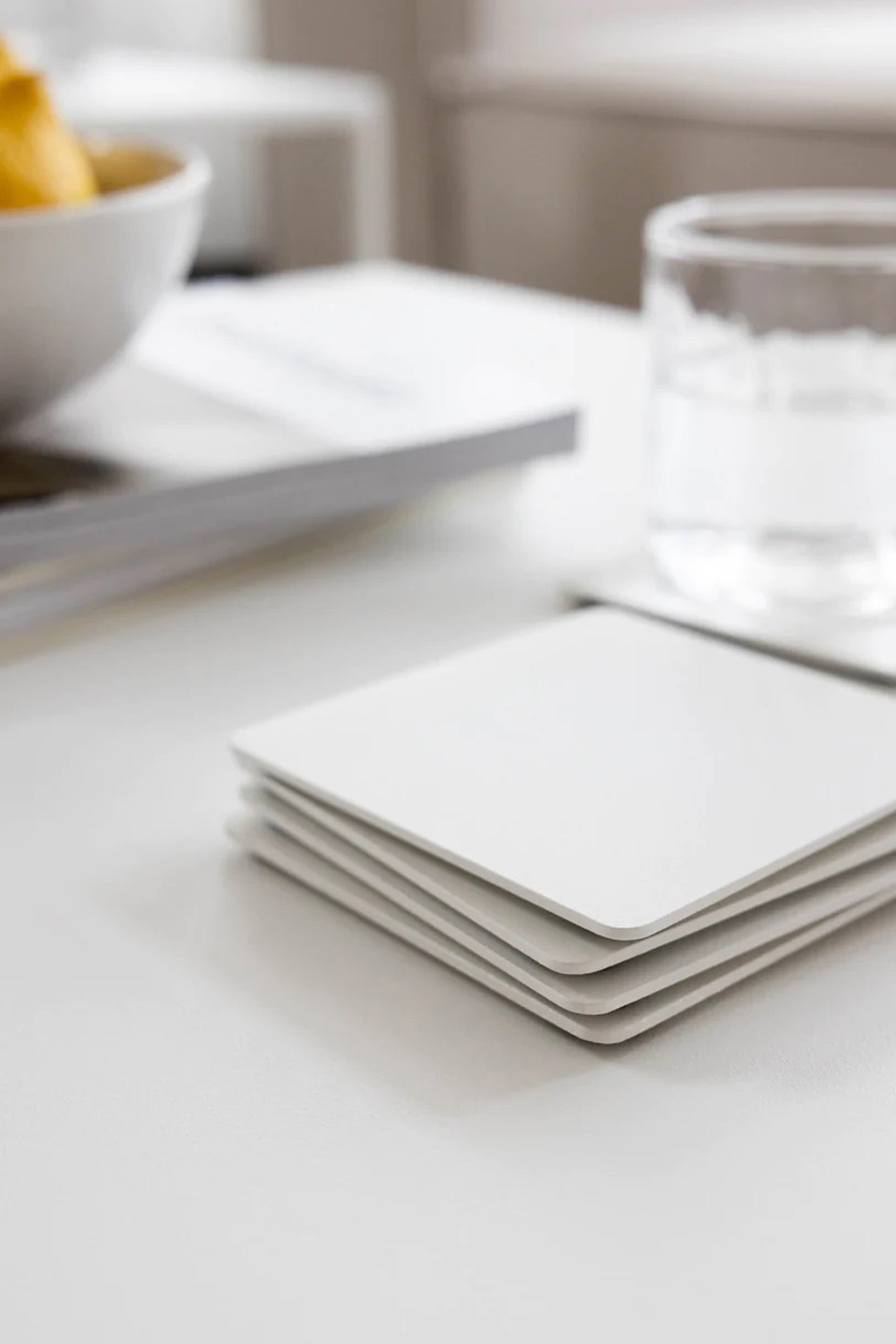 KATI ÇELİK BARDAK ALTLIĞI (4LÜ SET)