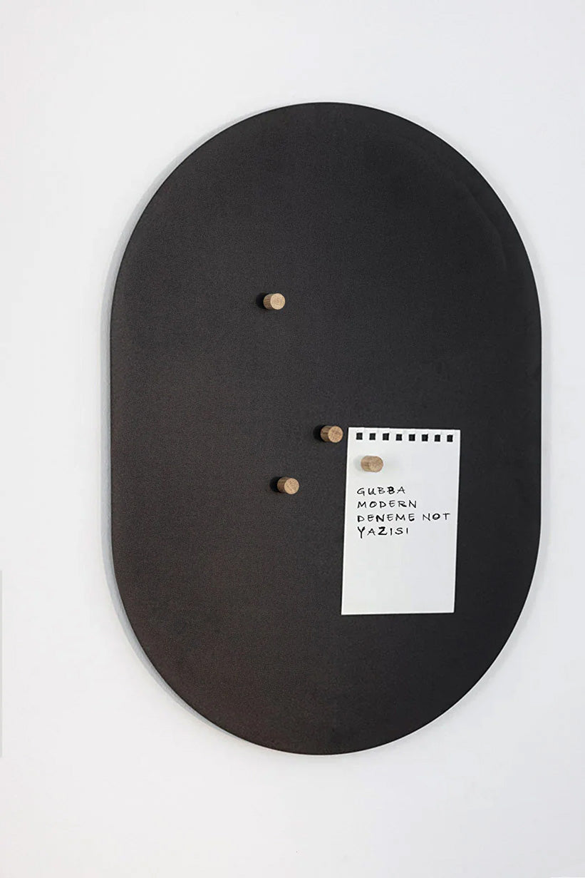 MANYETİK ÇELİK NOT PANOSU