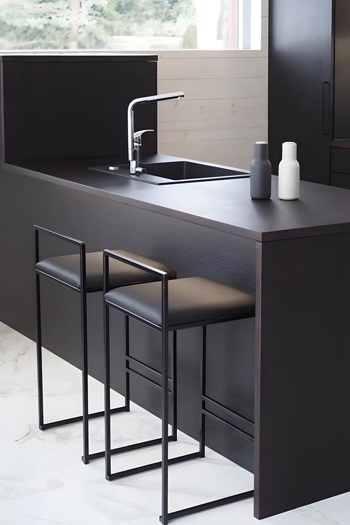 KATI ÇELİK BAR SANDALYESİ (L)