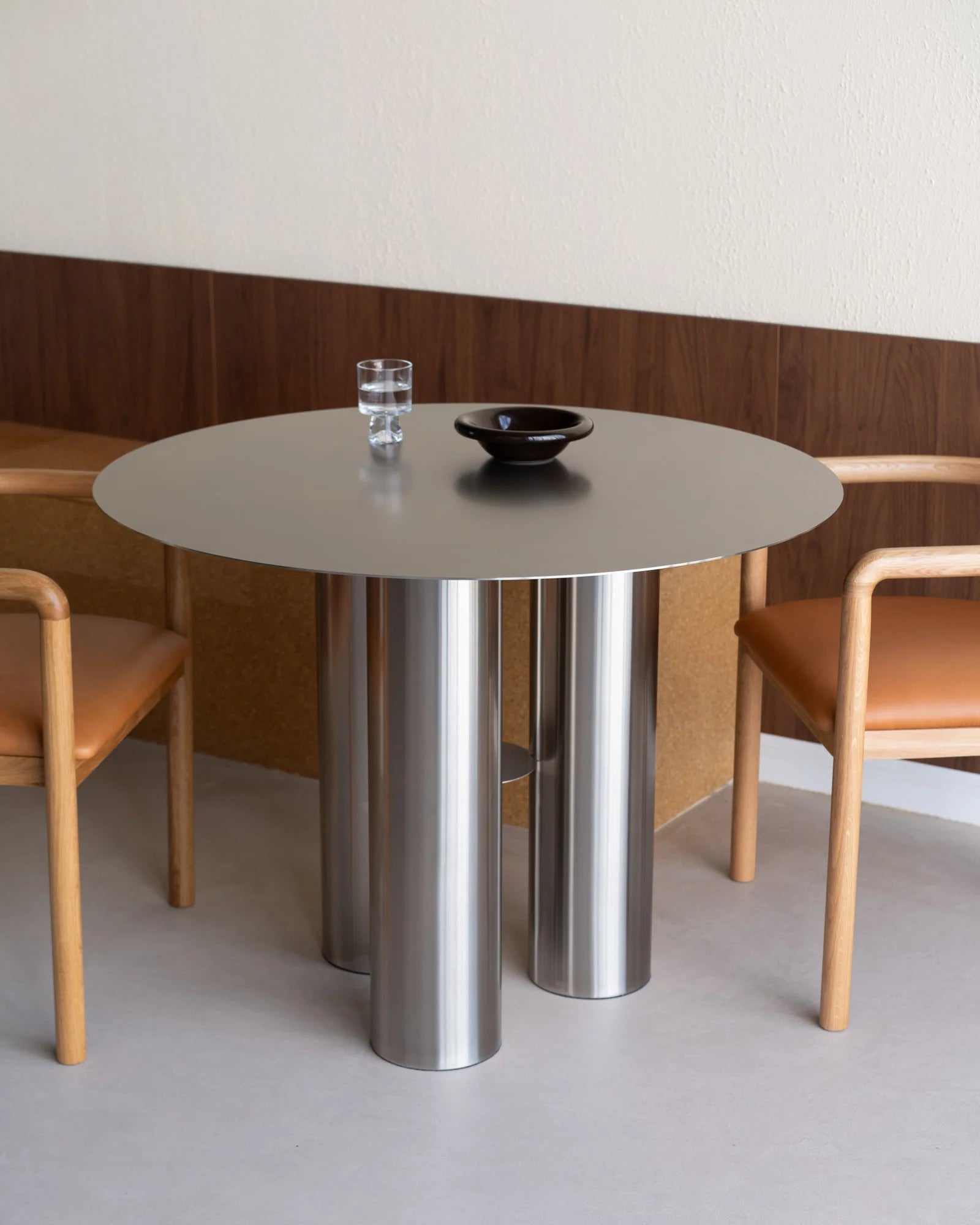 Paslanmaz Yuvarlak Masa