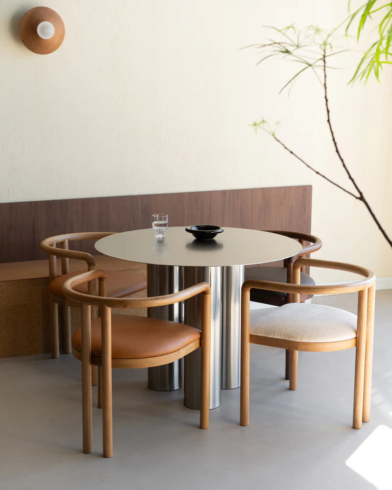 Paslanmaz Yuvarlak Masa